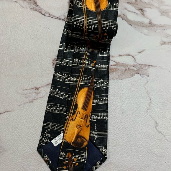 Vintage Music Steven Harris Tie hand made - Picture 5 of 7